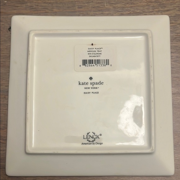 Kate Spade Odds and Ends Square Tray - Picture 2 of 2